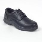 Deer Stags Service Men's Oxford Work Shoes, Size: 8 Wide, Black
