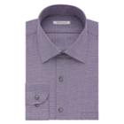 Men's Van Heusen Regular-fit Comfort Soft Wrinkle-free Dress Shirt, Size: L-34/35, Purple