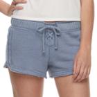 Juniors' So&reg; Lace-up Shorts, Teens, Size: Small, Med Blue