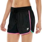 Women's Fila Sport&reg; Academy Mesh Performance Shorts, Size: Medium, Black