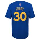 Boys 4-7 Golden State Warriors Stephen Curry Name And Number Tee, Size: L 7, Blue Other