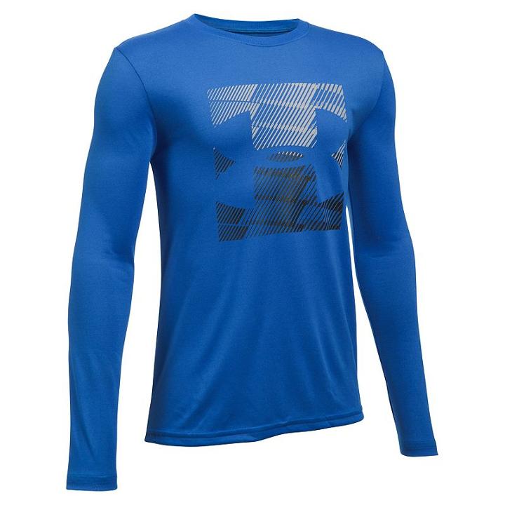 Boys 8-20 Under Armour Logo Tee, Boy's, Size: Xl, Brown Over