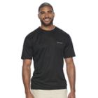 Men's Columbia Clear Creek Classic-fit Omni-wick Performance Tee, Size: Medium, Grey (charcoal)