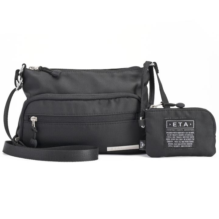 E.t.a. By Rosetti Milan Mini Crossbody Bag With Rfid-blocking Pouch, Women's, Black