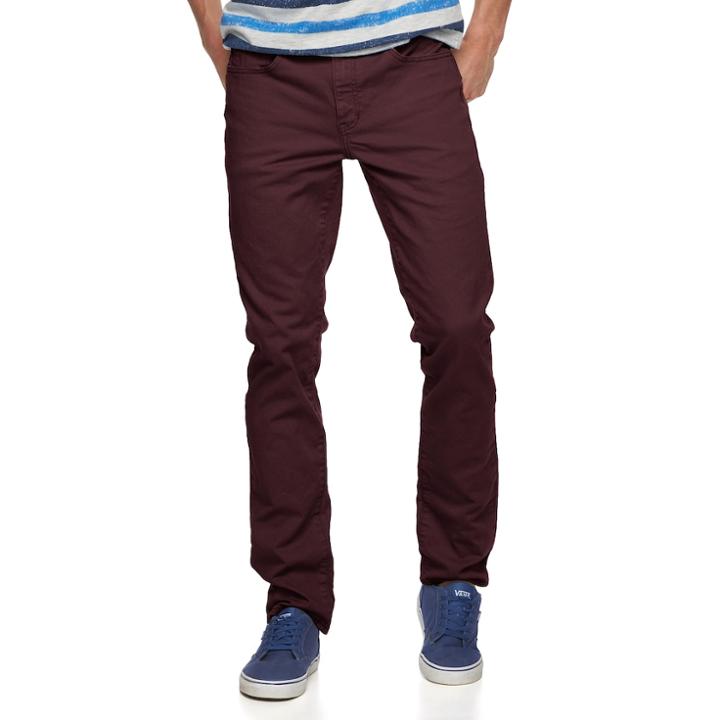 Men's Urban Pipeline&reg; Stretch Slim-fit Jeans, Size: 32x32, Red