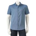 Men's Levi's&reg; Solid Button-down Shirt, Size: Large, Med Blue