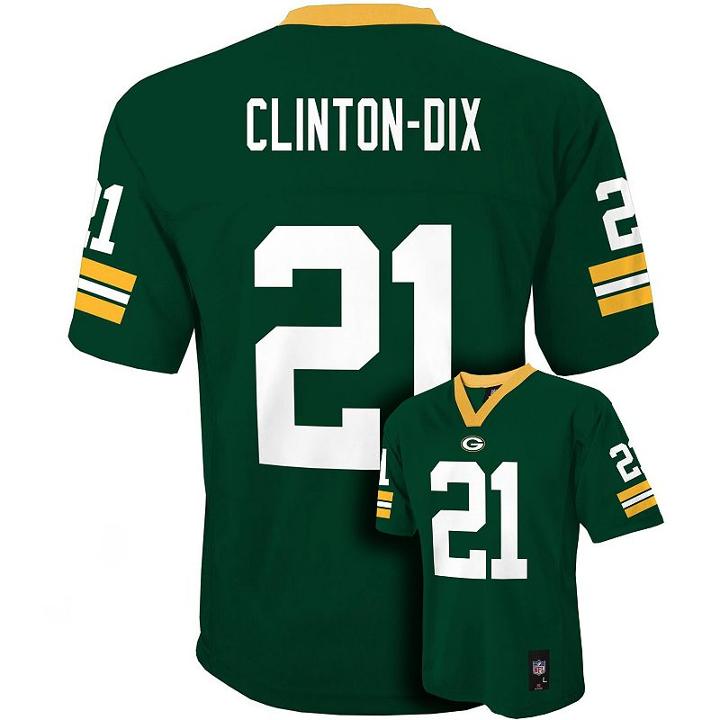 Boys 8-20 Green Bay Packers Ha Ha Clinton-dix Nfl Replica Jersey, Boy's, Size: L(14/16)