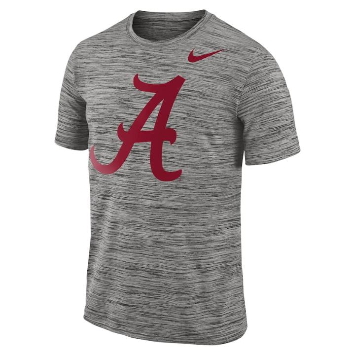 Men's Nike Alabama Crimson Tide Travel Tee, Size: Small, Char