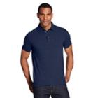 Men's Van Heusen Slim-fit Never Tuck Polo, Size: Small, Blue
