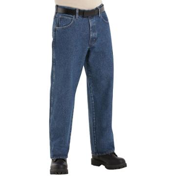 Men's Bulwark Fr Excel Fr Loose-fit Jeans, Size: 42x28, Blue