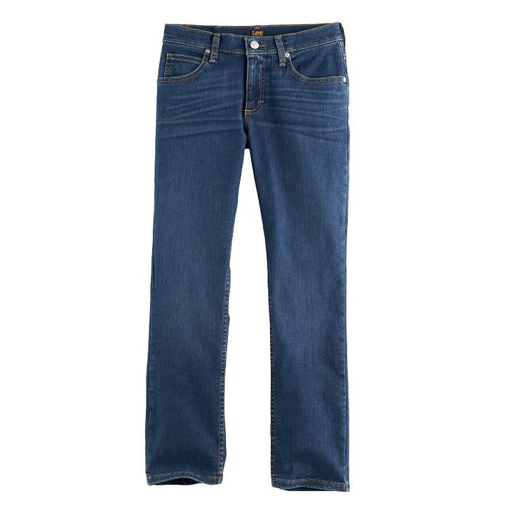 Boys 8-20 Lee Slim Straight-leg Jeans, Size: Medium (16), Blue Other
