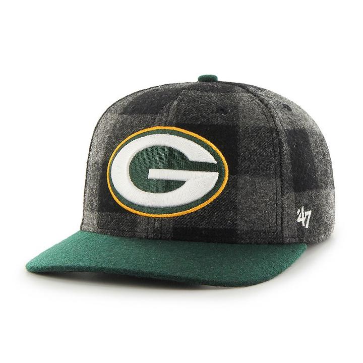 Adult '47 Brand Green Bay Packers Vessel Mvp Adjustable Cap, Multicolor