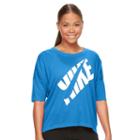 Women's Nike Prep Knockout Tee, Size: Medium, Brt Blue
