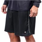 Big & Tall Champion Mesh Shorts, Men's, Size: Xxl Tall, Black