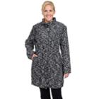 Plus Size Excelled Boucle Faux-wool Coat, Women's, Size: 1xl, Multicolor