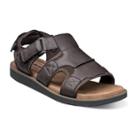 Nunn Bush Boardwalk Men's Fisherman Sandals, Size: Medium (11), Med Brown