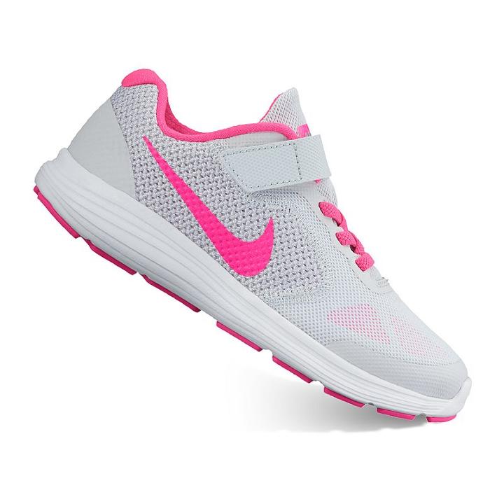 Nike Revolution 3 Pre-school Girls' Running Shoes, Girl's, Oxford