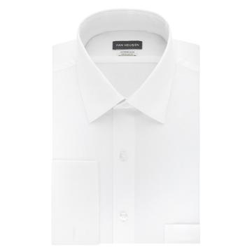 Men's Van Heusen Extreme White Endurance Regular-fit French Cuff Dress Shirt, Size: Xl-36/37