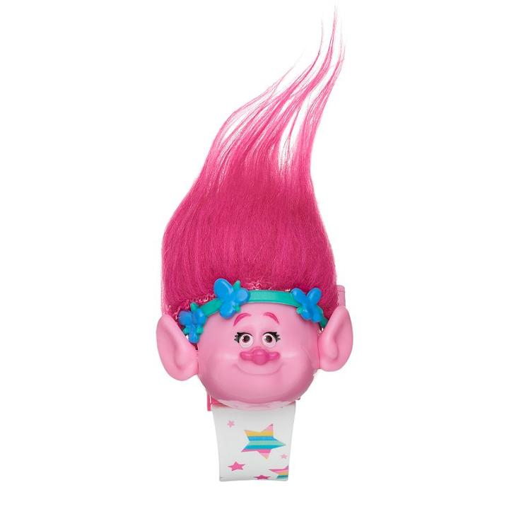 Dreamworks Trolls Poppy Kids' Digital Flip-top Watch, Girl's, Size: Large, White