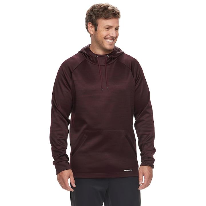 Big & Tall Tek Gear&reg; Regular-fit Fleece Performance Hoodie, Men's, Size: Xl Tall, Oxford