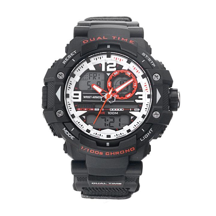 Wrist Armor Men's United States Military C41 Analog-digital Watch, Black
