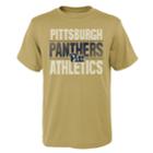 Boys' 4-18 Pitt Panthers Light Streaks Tee, Size: 8-10, Beige