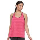 Plus Size Fila Sport&reg; 2-fer Mesh Tank, Women's, Size: 3xl, Med Pink