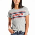 Women's Levi's Perfect Graphic Tee, Size: Large, Grey