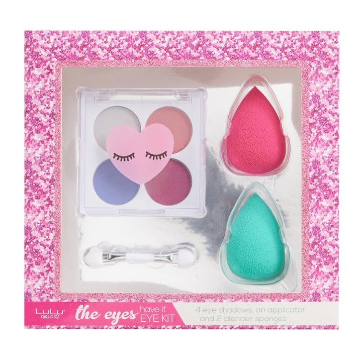 Girls 4-16 Eye Shadow & Beauty Blend Set, Multicolor