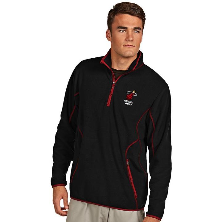 Men's Antigua Miami Heat Ice Pullover, Size: Xxl, Med Red