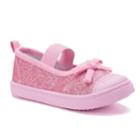 Skidders Toddler Girls' Glitter Mary Jane Shoes, Size: 3t, Light Pink