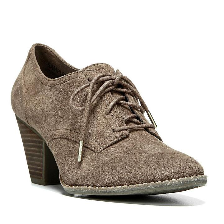 Dr. Scholl's Cheer Women's Oxford Heels, Size: Medium (9), Grey