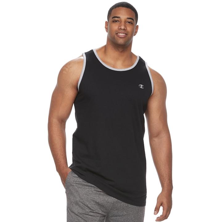 Big & Tall Champion Double Dry Performance Tank Top, Men's, Size: Xxl Tall, Grey