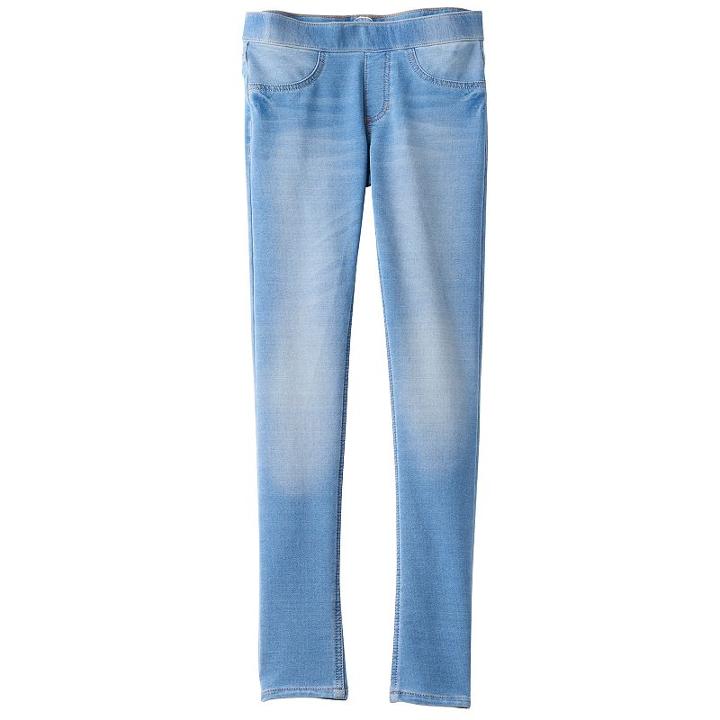 Girls 7-16 & Plus Size So&reg; Perfectly Soft Pull-on Jeggings, Girl's, Size: 16, Med Blue