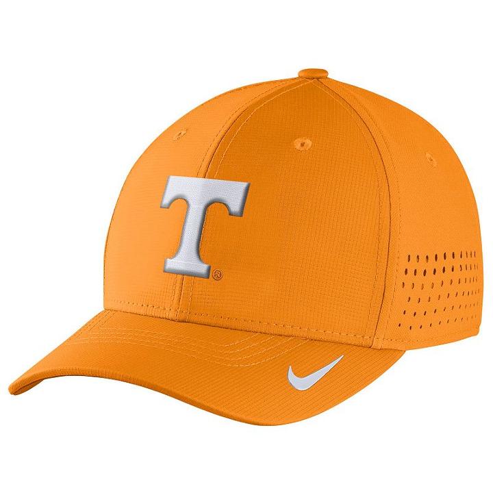 Nike, Men's Tennessee Volunteers Dri-fit Vapor Sideline Flex-fit Cap, Ovrfl Oth