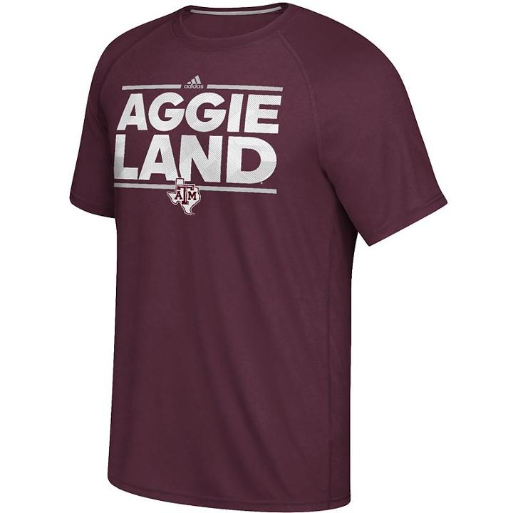 Men's Adidas Texas A & M Aggies Dassler City Nickname Tee, Size: Large, Red