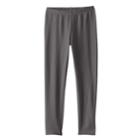 Girls 4-10 Jumping Beans&reg; Long Solid Leggings, Size: 5, Grey
