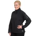 Plus Size Champion Soft Shell Jacket, Size: 1xl, Black