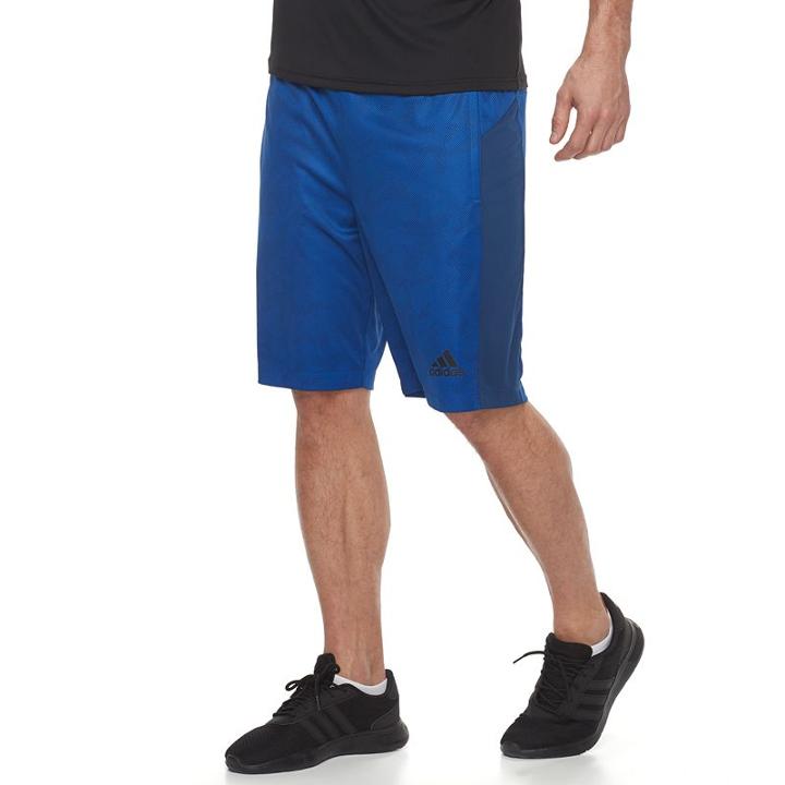 Men's Adidas Climalite Shorts, Size: Medium, Blue