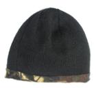 Quietwear Reversible Fleece Beanie - Men, Black