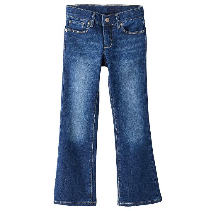 Girls 4-7 Sonoma Goods For Life&trade; Bootcut Jeans, Girl's, Size: Medium (5), Med Blue