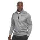 Big & Tall Nike Therma Training Quarter-zip Pullover, Men's, Size: M Tall, Grey Other