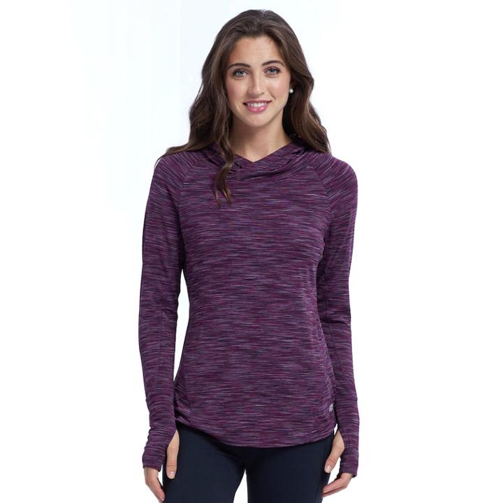 Women's Marika Explorer Thumb Hole Hoodie, Size: Small, Purple
