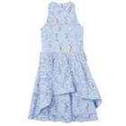 Girls 7-16 Speechless Sequin Lace High-low Overlay Dress, Size: 12, Med Blue