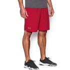 Men's Under Armour Qualifier Shorts, Size: Large, Red