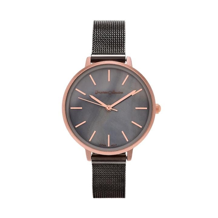 Journee Collection Women's Mesh Watch, Size: Medium, Grey