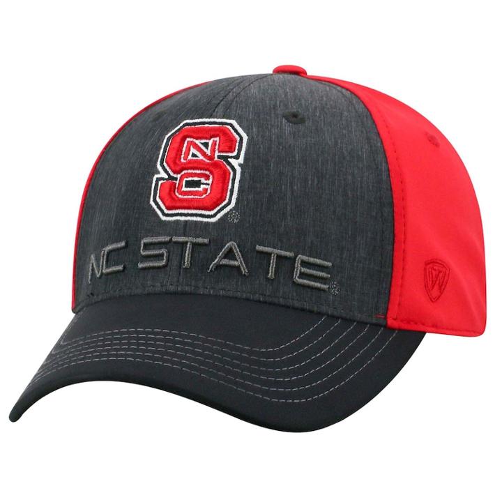 Adult Top Of The World North Carolina State Wolfpack Reach Cap, Men's, Med Grey