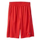 Boys 8-20 Puma Small-stripe Shorts, Boy's, Size: Xl, Brt Red