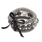 Simply Vera Vera Wang Bead & Popcorn Chain Stretch Bracelet Set, Women's, Blue