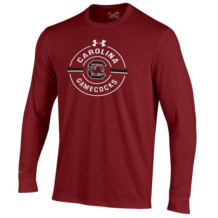 Men's Under Armour South Carolina Gamecocks Charged Long-sleeve Tee, Size: Small, Multicolor